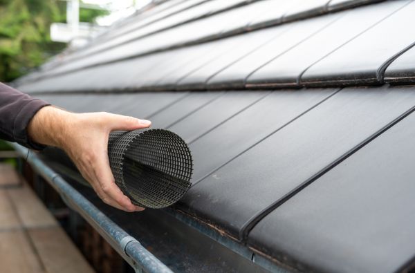 Gutter Mesh Installation in Brandon