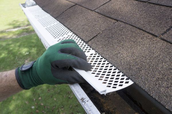 Gutter Filter Installation in Brandon